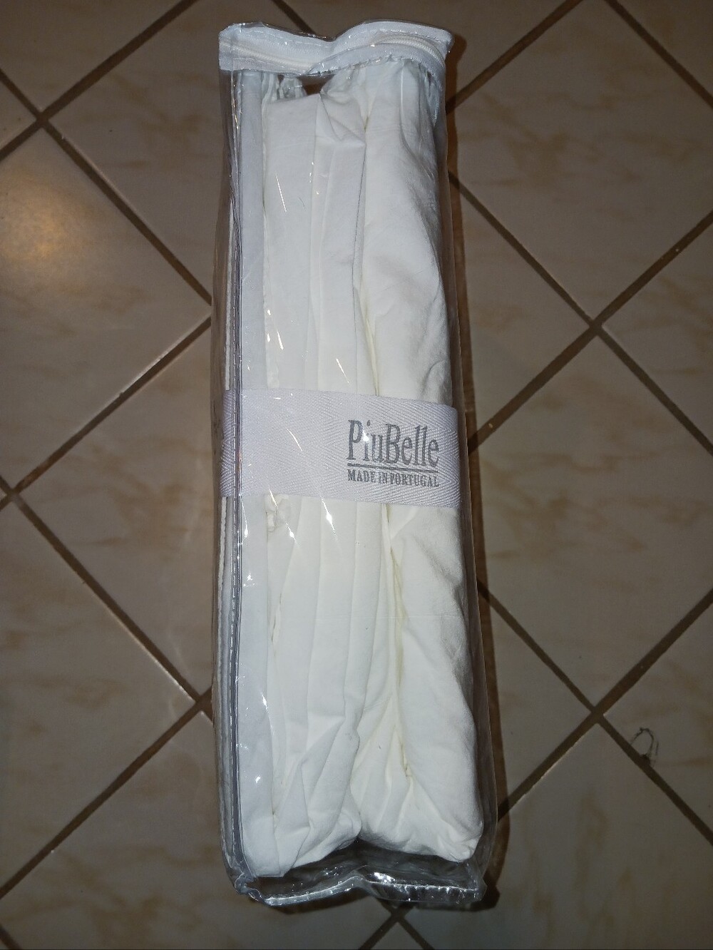 PiuBelle White 100% Cotton Queen Sheet Set - 4 Piece - Picture 5 of 7